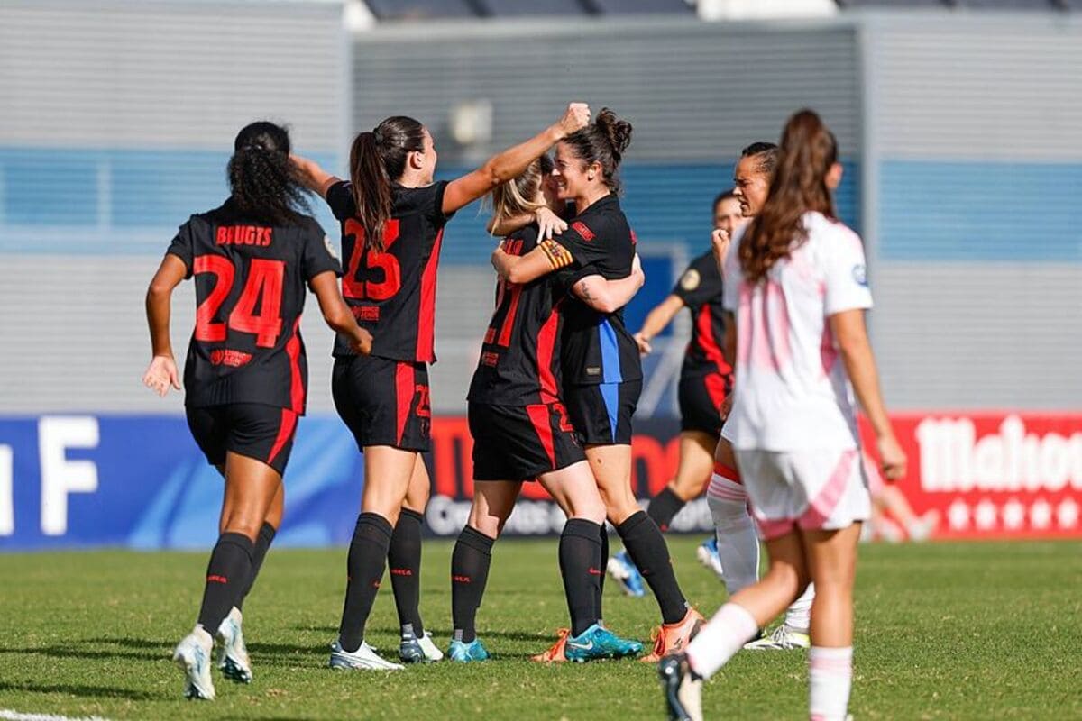 Las azulgranas visitan al Madrid CFF en los cuartos de final de la Copa de la Reina