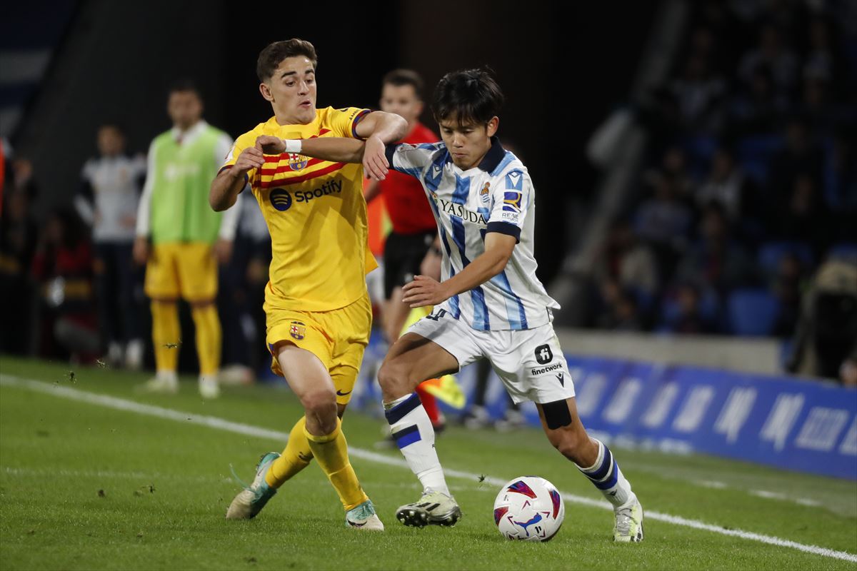 El FC Barcelona se mide a la Real Sociedad.