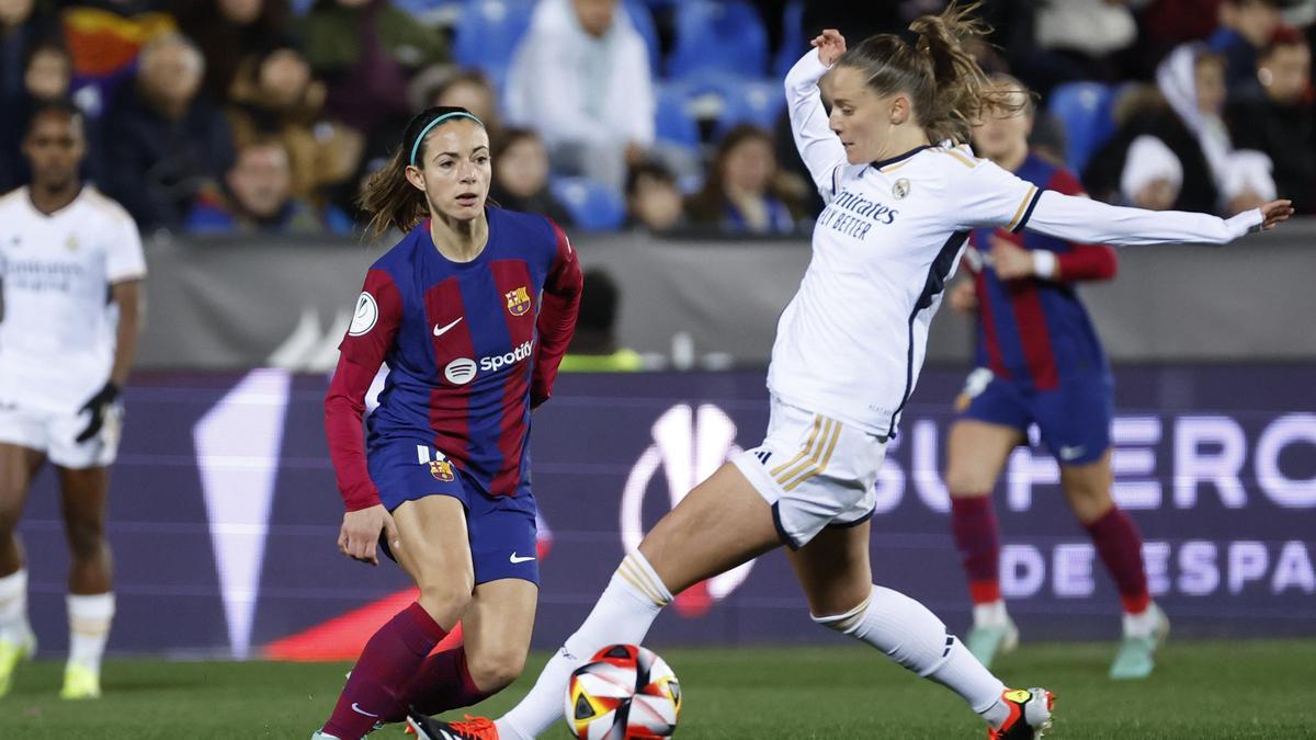 Clasico en las semifinales de la Copa de la Reina